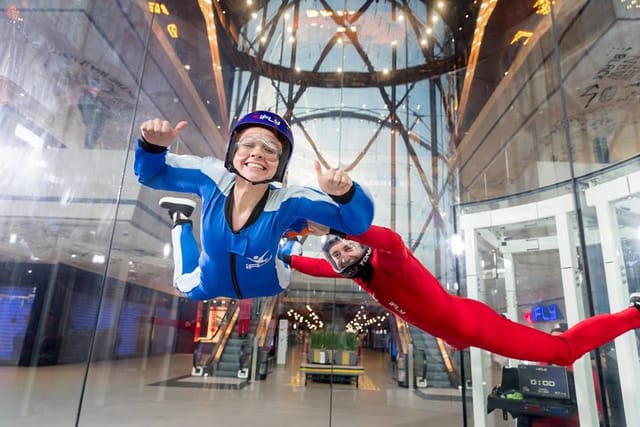 Milton Keynes iFLY Indoor Skydiving Experience - 2 Flights & Certificate - Photo 1 of 14